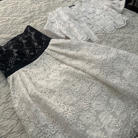 Frascara strapless cocktail dress with jacket - Picture 9 of 12